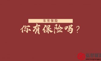 车有保险，你有吗？【103】